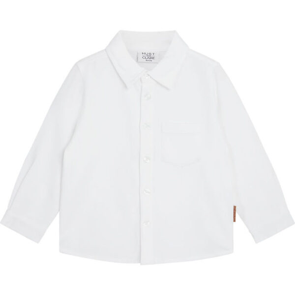 Hust and Claire Skjorte - Ravn - Hvid Hust and Claire Skjorte - Ravn - Hvid