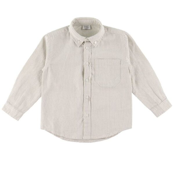 Hust and Claire Skjorte - Ruben - Beige/Off White