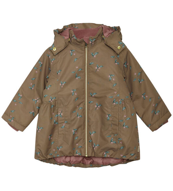 Hust and Claire Vinterjakke - HCObina - Chinchilla m. Print Hust and Claire Vinterjakke - HCObina - Chinchilla m. Print