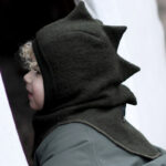 Huttelihut Dino Elefanthue - Grøn - 0-1 år