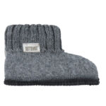 Huttelihut Hjemmesko - Uld - Medium Grey Melange