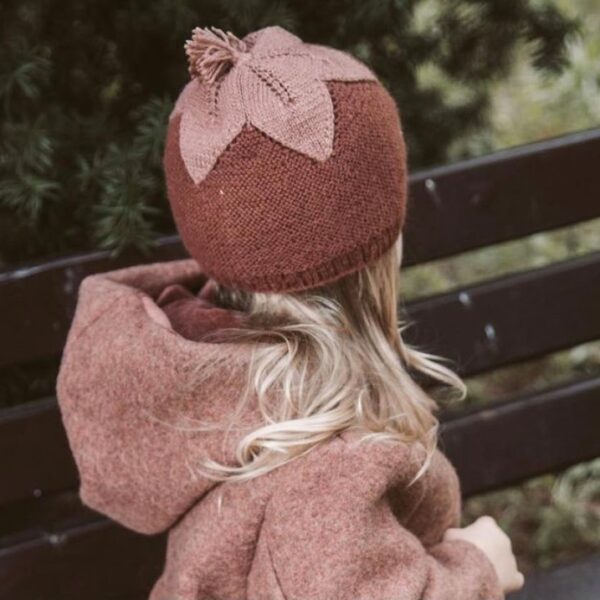 Huttelihut Hue Flower - Dark Oak - 0-1 år