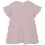 Huttelihut Kjole - Muslin - Ash Rose