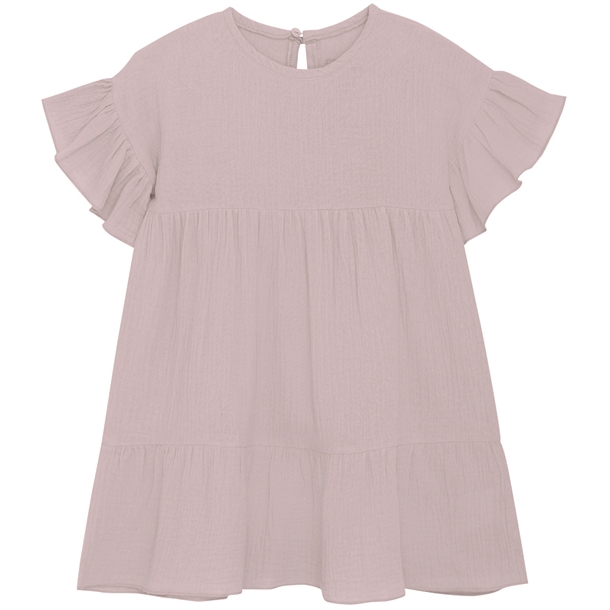 Huttelihut Kjole - Muslin - Ash Rose Huttelihut Kjole - Muslin - Ash Rose