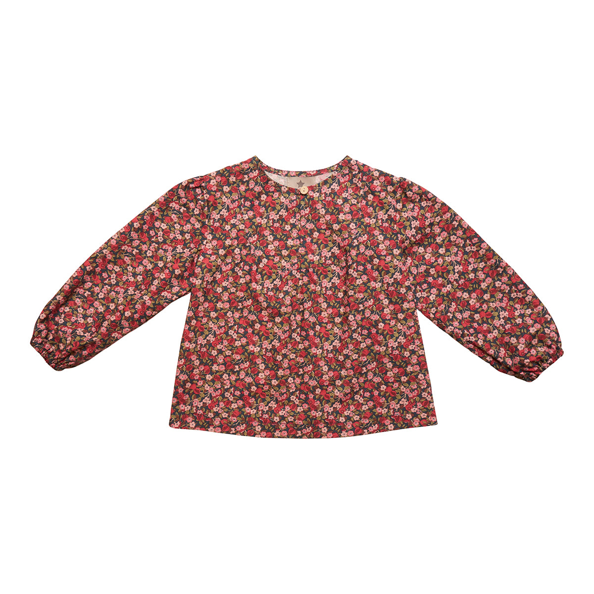 Huttelihut Liberty Stella Skjorte - Nectar Red - 86 cm Huttelihut Liberty Stella Skjorte - Nectar Red - 86 cm