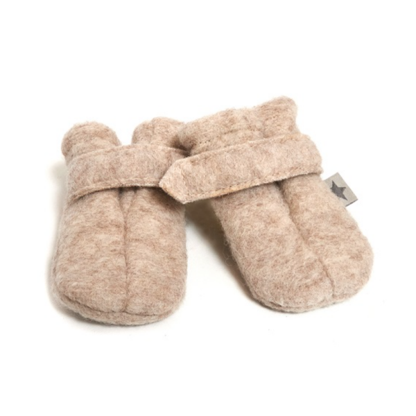 Huttelihut Poohfy Babyluffer Uld - Sand - 56-62 cm