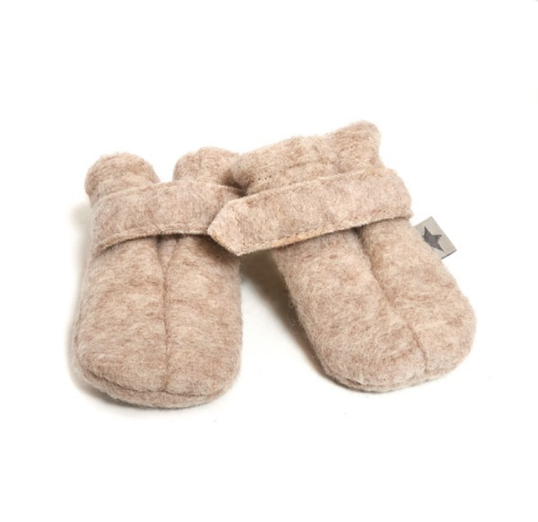 Huttelihut Poohfy Babyluffer Uld - Sand - 56-62 cm