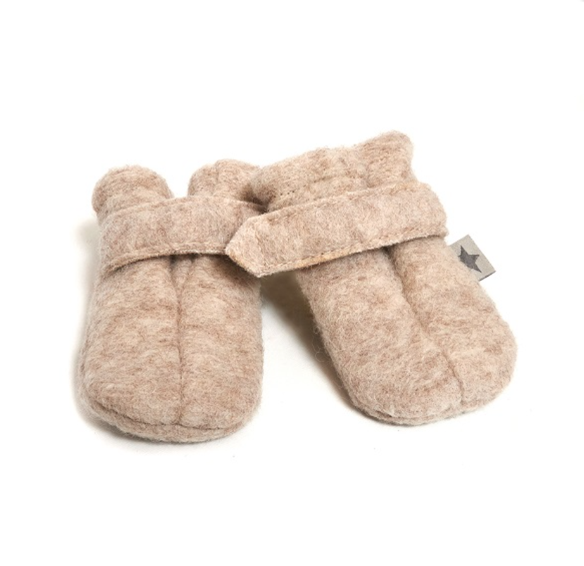 Huttelihut Poohfy Babyluffer Uld - Sand - 56-62 cm