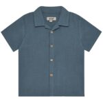 Huttelihut Skjorte - Kortærmet - Muslin - Bering Sea