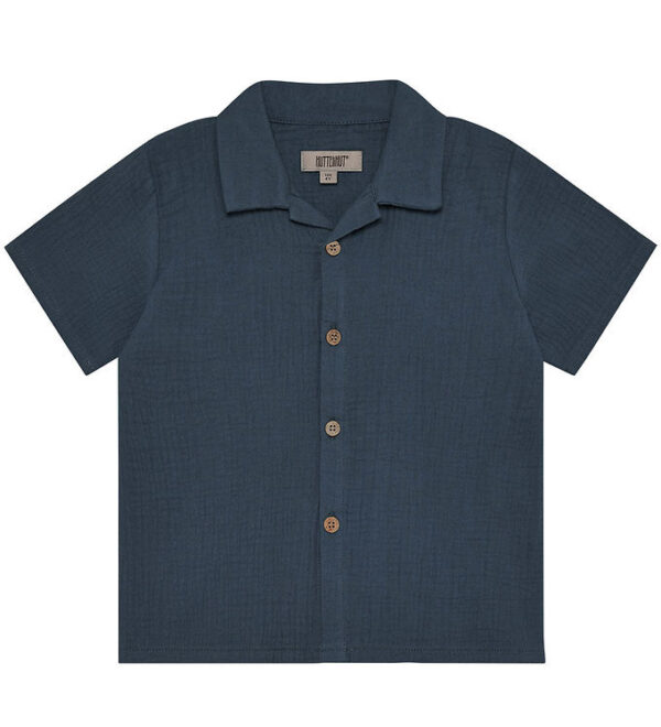 Huttelihut Skjorte k/æ - Musselin - Bering Sea