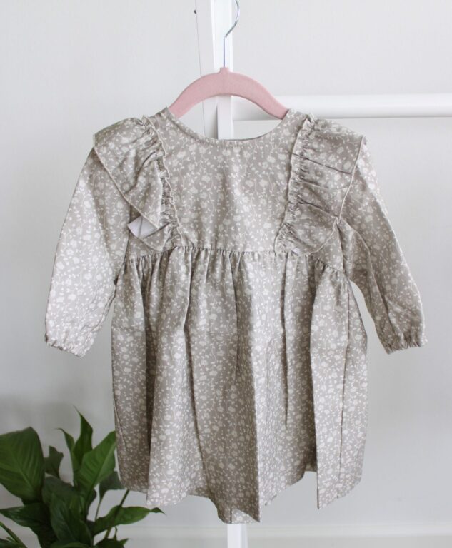 Huttelihut Sophia Dress - Camel - 80 cm Huttelihut Sophia Dress - Camel - 80 cm