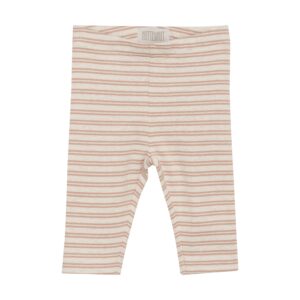 Huttelihut Striped Rib Leggings - Mahogany Rose - 56 cm
