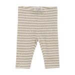 Huttelihut Striped Rib Leggings - Silver Sage - 56 cm
