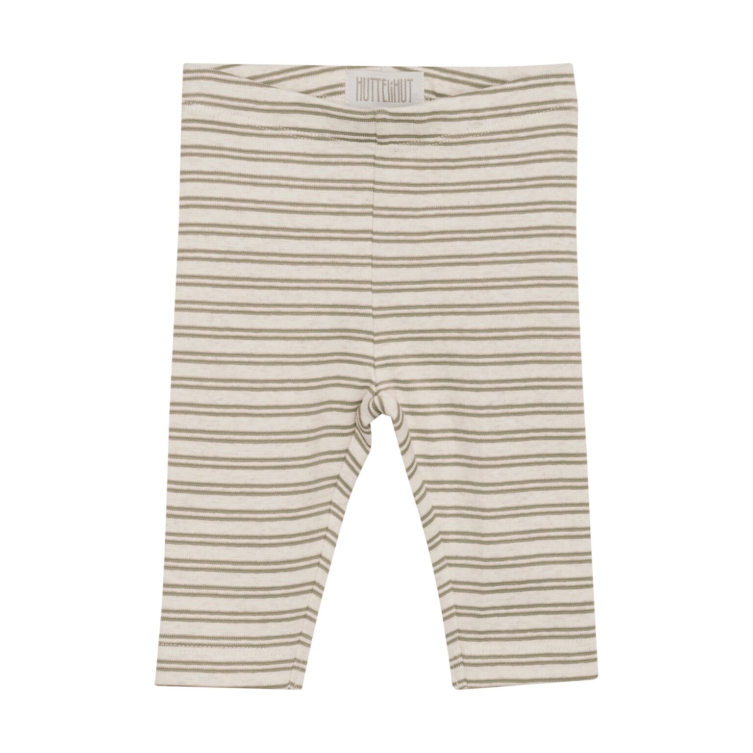 Huttelihut Striped Rib Leggings - Silver Sage - 56 cm Huttelihut Striped Rib Leggings - Silver Sage - 56 cm
