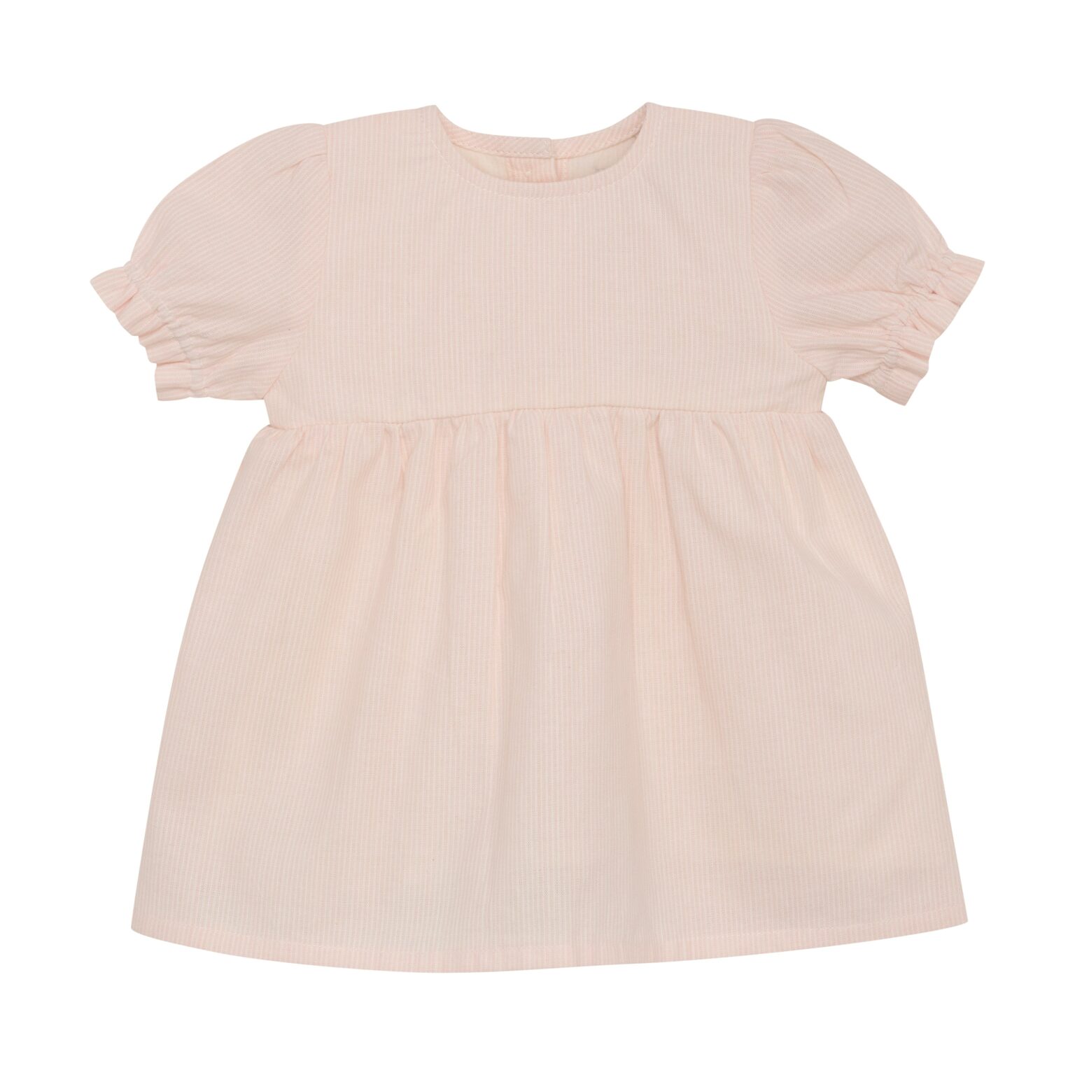 Huttelihut Woven Stripe Dress - Potpourri - 62 cm