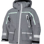 ILDHU Vinterjakke - Norly - Light Grey m. Selvlysende Reflekser