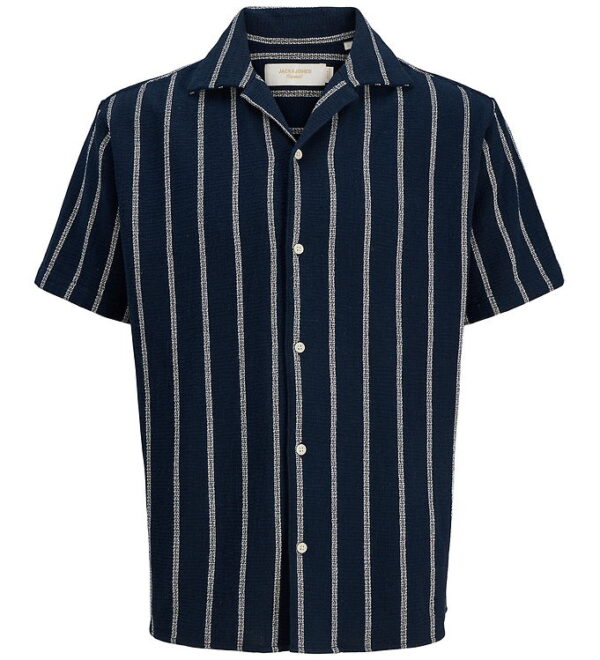 Jack & Jones Skjorte - JjeCoba - Sky Captain/Stripes