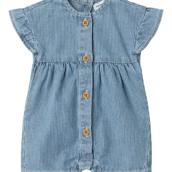 Jade Denim Short Heldragt - Medium Blue Denim - 62