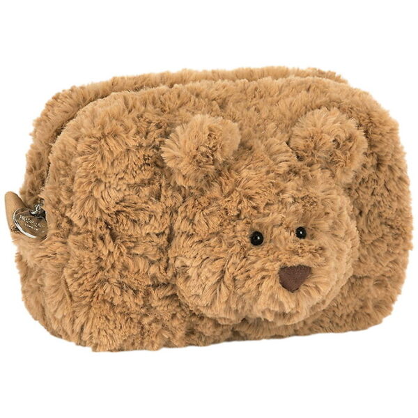 Jellycat Taske - 13x19 cm - Bartholomew Bear Pouch - Brun Jellycat Taske - 13x19 cm - Bartholomew Bear Pouch - Brun