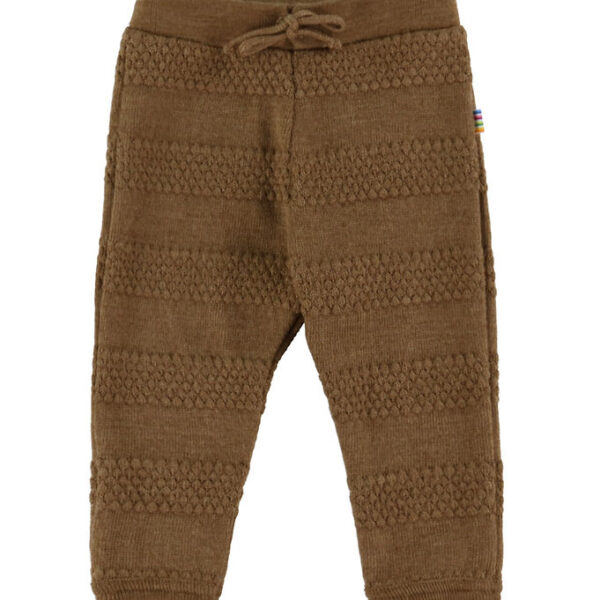 Joha Bukser - Strik - Uld - Varm Brun