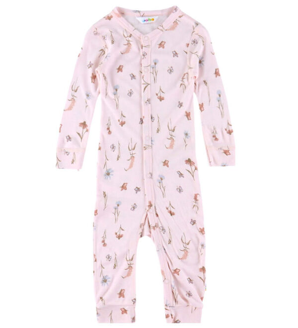 Joha Heldragt - Bambus - Lyserød m. Blomster