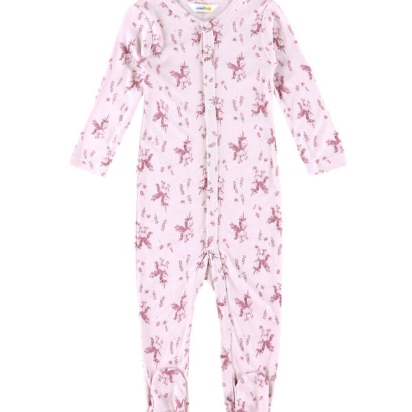 Joha Heldragt - Bambus - Lyserød m. Enhjørninger