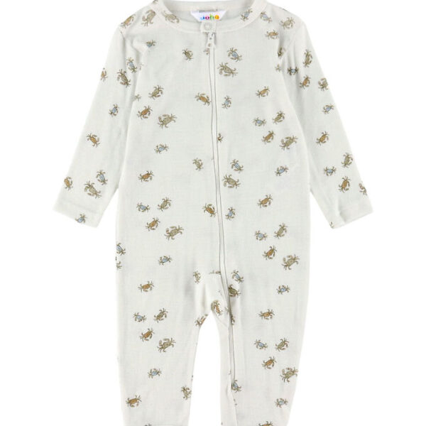 Joha Heldragt - Uld/Silke - Off white m. Krabber