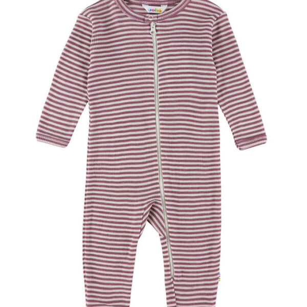 Joha Heldragt - Uld/Silke - Rib - Lyng/Stribet