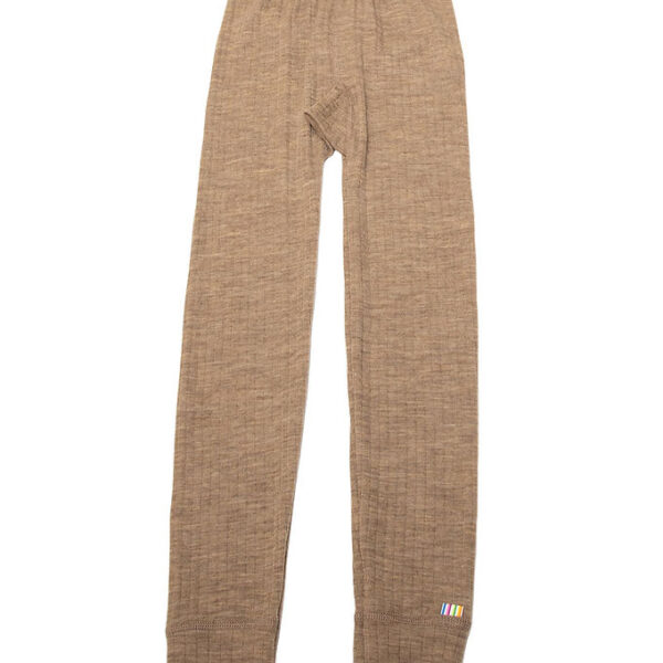 Joha Leggings - Uld - Brun