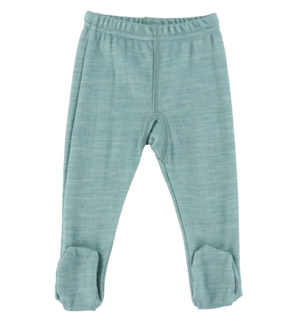 Joha Leggings - Uld/Bambus - Grøn