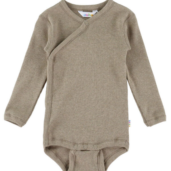 Joha Slå-om Body l/æ - Rib - Mørk Beige