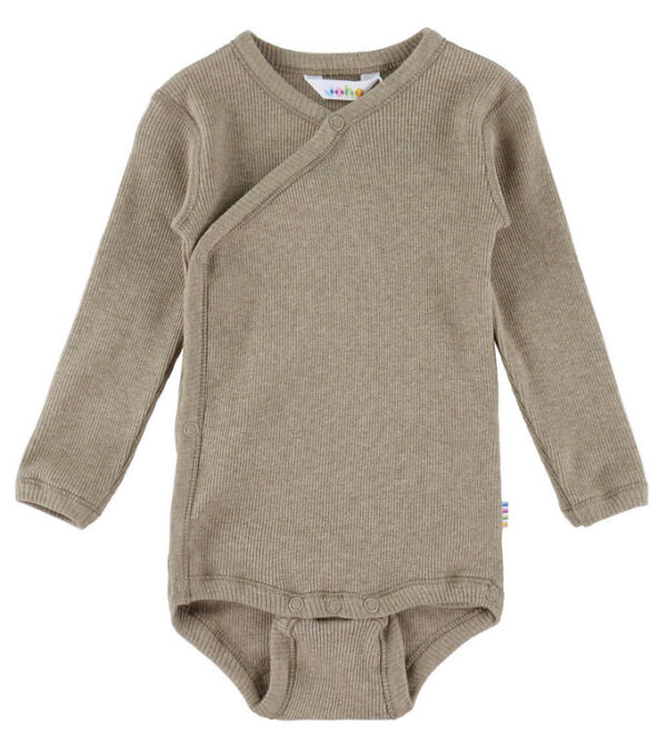 Joha Slå-om Body l/æ - Rib - Mørk Beige