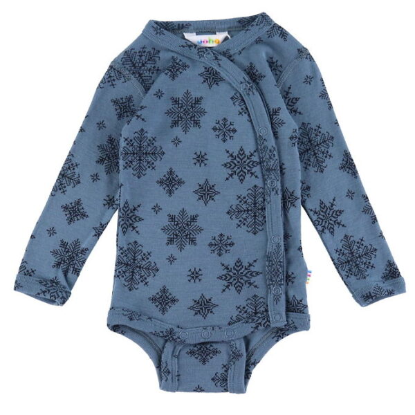 Joha Slå-om Body l/æ - Uld - Blå