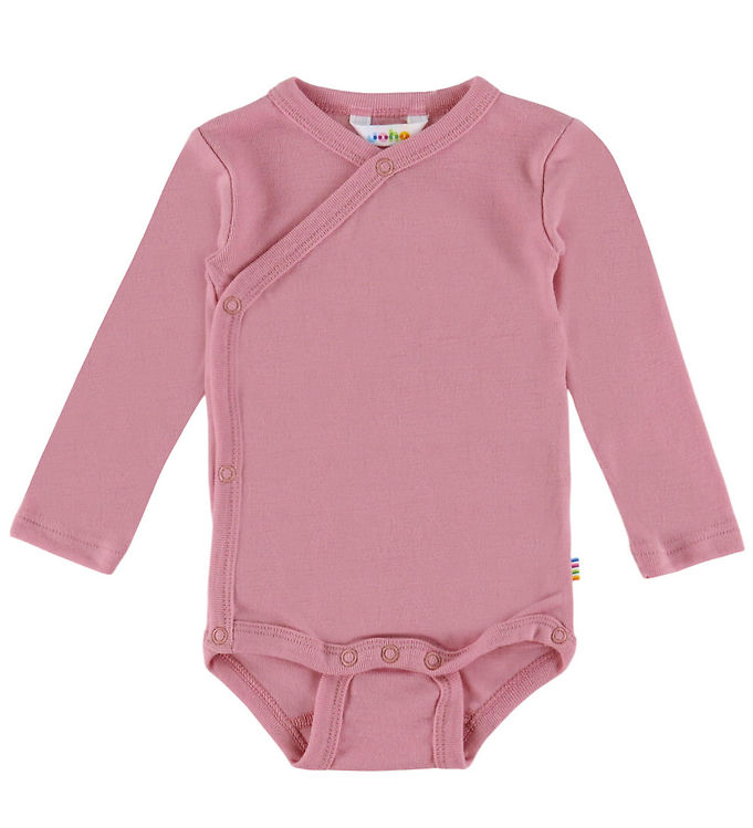 Joha Slå-om Body l/æ - Uld - Pink Joha Slå-om Body l/æ - Uld - Pink