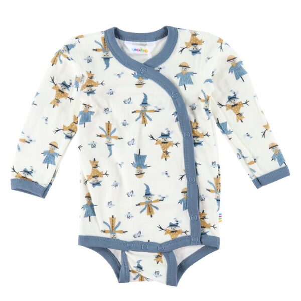 Joha Slå-om Body l/æ - Uld/Bambus - Off White