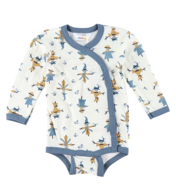 Joha Slå-om Body l/æ - Uld/Bambus - Off White