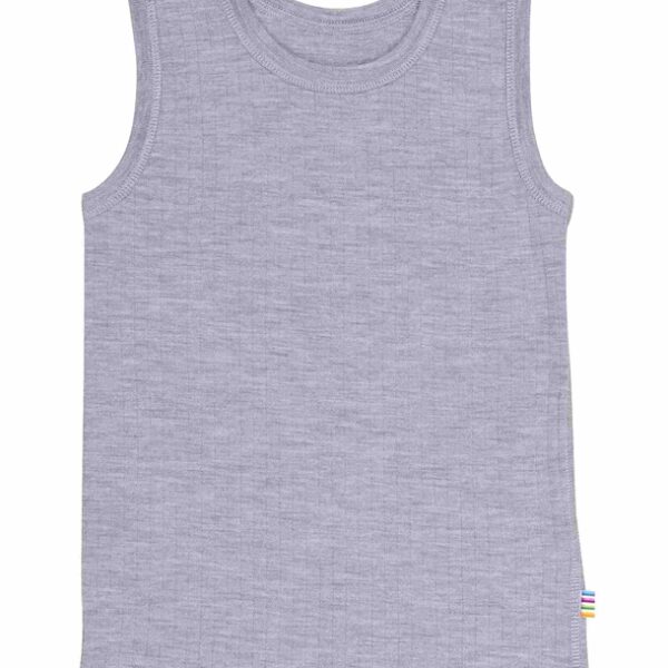 Joha Undertrøje Uld Rib Grey Melange