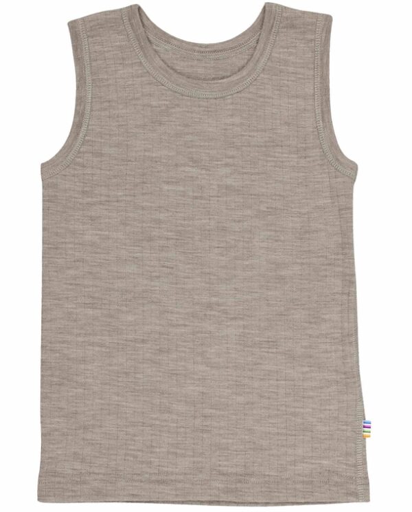 Joha Undertrøje Uld Rib Sesame Melange