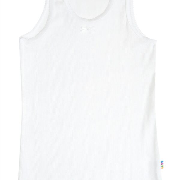 Joha Undertrøje - blonde og sløjfe - hvid