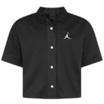 Jordan Skjorte k/æ - Dri-Fit - Sort m. Logo