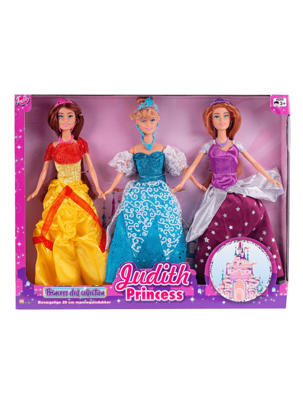 Judith Lux Prinsesser 3 Stk. - dukker - Legekammeraten.dk Judith Lux Prinsesser 3 Stk. - dukker - Legekammeraten.dk