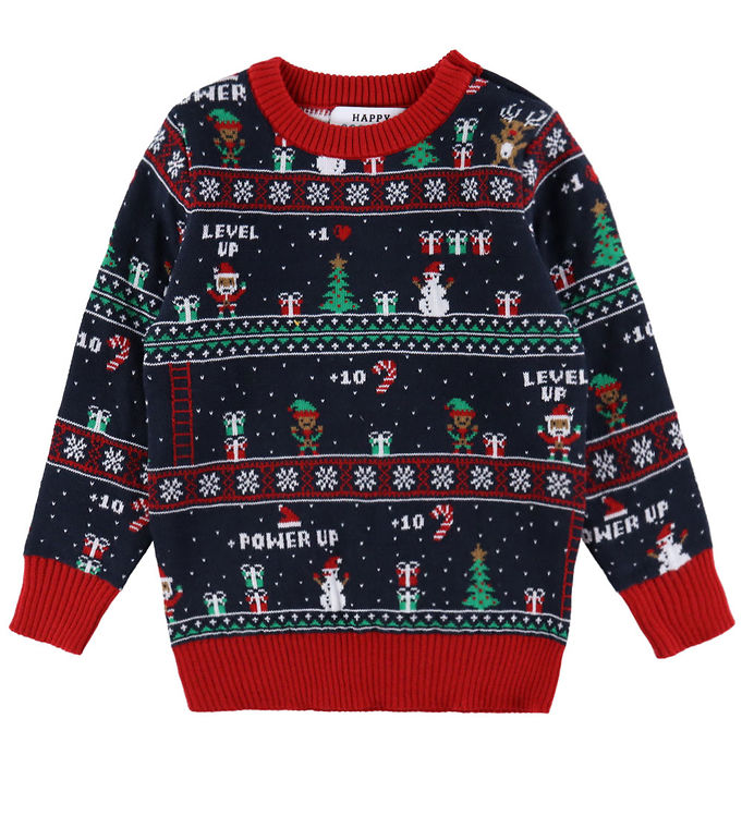 Jule-Sweaters Bluse - Strik - Vintage Gaming Sweater