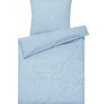 Juna Sengetøj - Baby - Daisy - Lyseblå m. Blomster