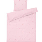 Juna Sengetøj - Daisy - Junior - Pink/Rød