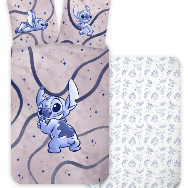 Junior Sengetøj Med Lilo Og Stitch - Junior Sengesæt - Legekammeraten.dk