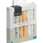 KIKKABOO 6-Pak Musselin Stofbleer Sleepy Sheep