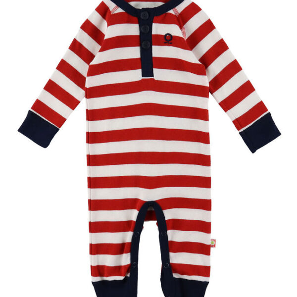 Katvig Heldragt - Rød/Hvidstribet
