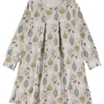 Katvig Kjole - Beige m. Blade