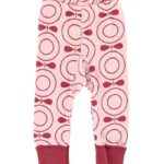 Katvig Leggings - Uld - Rosa m. Æbler
