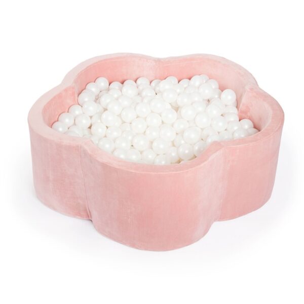 KiDKii | Boldbassin 100x30 cm inkl. 200 bolde, Perlemor